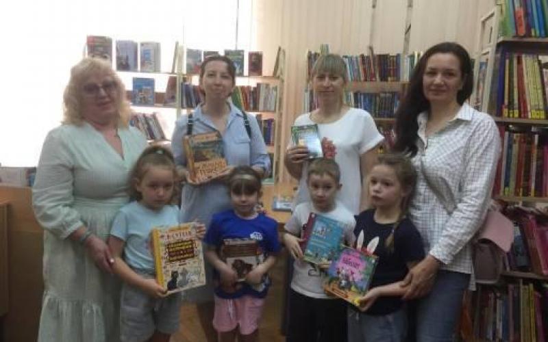 Посещение детской библиотеки имени И.С.Тургенева